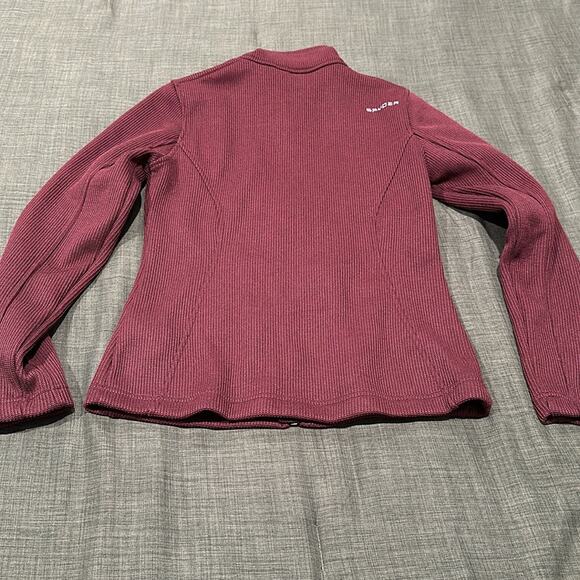 SPYDER Maroon Endure Full Zip Midweight Stryke Fleece Lined Jacket Size Small - Picture 4 of 12